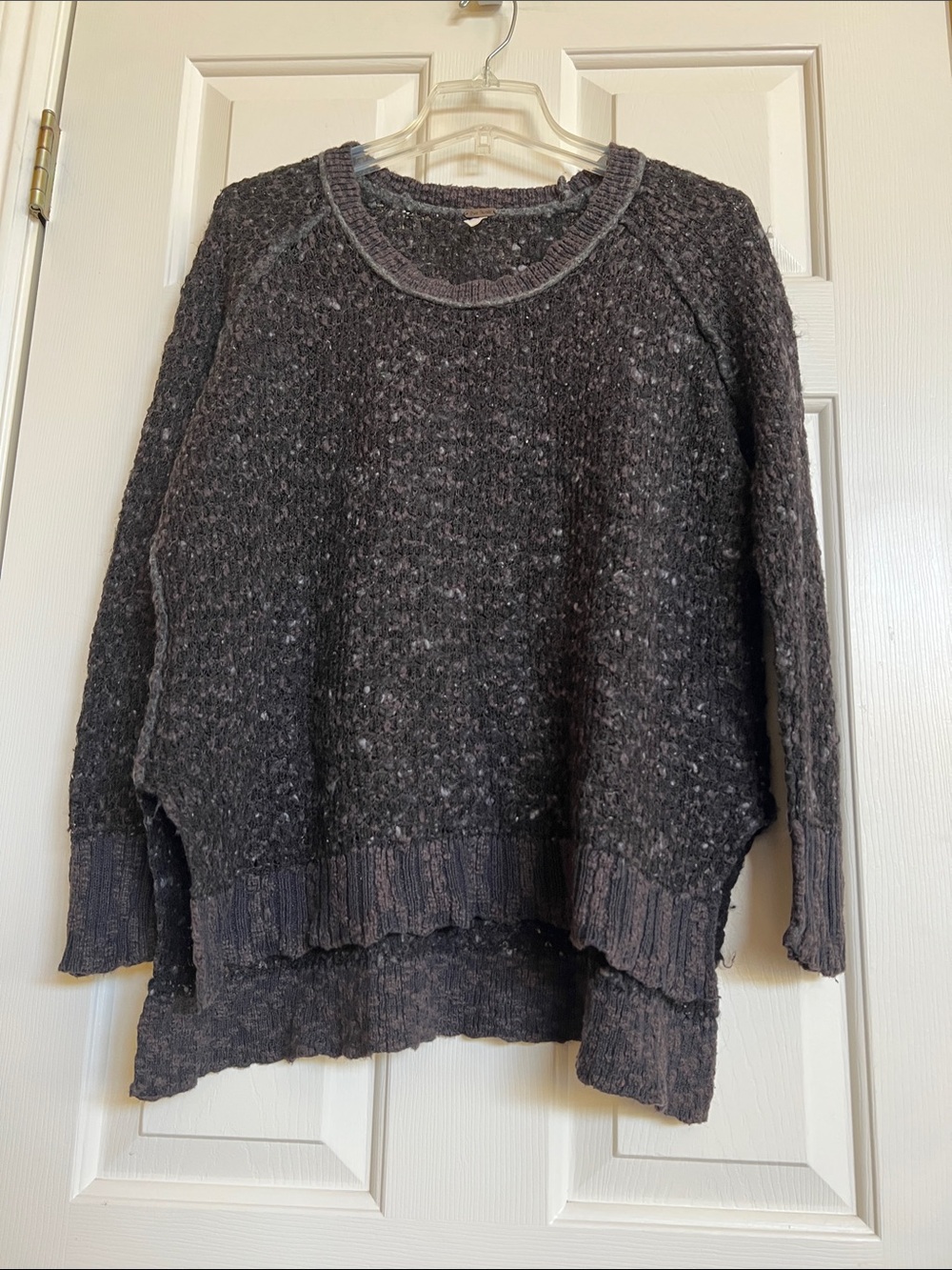 Free People knit step hem sweater
  ( stretchy PP - 23 inches )